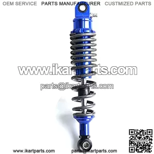 320 mm Universal Motorcycle Air Shock Absorber Rear Suspension Adjustable Air Shock Absorber,for Honda Yamaha Kawasaki Suzuki ATV Quad Dirt Sport Bikes (Blue)