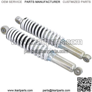 12-3/4" (325 mm) Adjustable White Shocks with 10 mm Eyes for 150cc - 250cc Hammerhead Go-Karts (Set of 2)