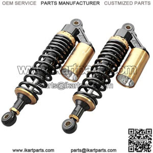 2pcs Adjustable 320mm Motorbike Air Shock Absorbers Universal Fit for Honda Suzuki Yamaha Kawasaki ATV Go Kart Quad Dirt Sport Bikes,+