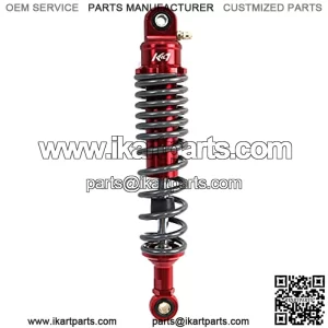 320 mm Universal Motorcycle Air Shock Absorber Rear Suspension Adjustable Air Shock Absorber,for Honda Yamaha Kawasaki Suzuki ATV Quad Dirt Sport Bikes (Red)