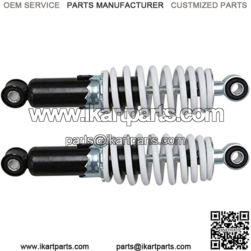 2PCS 9.25" 235mm Spring Assist Load Carrier Rear Shocks for ATV Go Kart Quad Bike 4 Wheeler