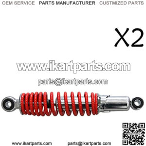2PCS 260mm 10.2" Front Shock Absorber Suspension Sensa-Trac Load for Quad ATV Go Kart Buggy