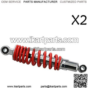 2PCS 250mm 9.8" Rear Shock Absorber Suspension Sensa-Trac Load for Quad ATV Go Kart Buggy