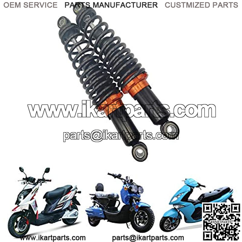 270mm 10.63"-290mm 11.42" Motorcycle Rear Shock Absorber for Pit Dirt Bike Quad ATV Go Kart Buggy Honda Suzuki Yamaha Kawasaki Motorcycle (290mm) - Image 2