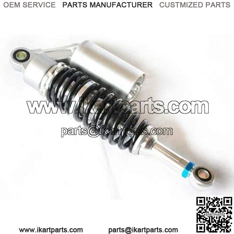 320mm 12.5" Air Shock Absorbers Compatible with Honda Suzuki Yamaha Kawasaki ATV Go Kart Quad Dirt Sport Bikes 1PC(Black/Silvery)