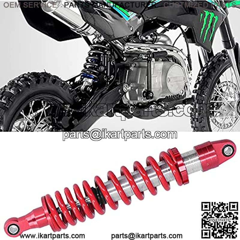 360mm Shock Absorber, 14.2inch Rear Suspension Shock Absorber Steel Alloy Damper Replacement, Adjustable Damping Universal for Motorcycle/ATV/Go Karts - Image 4