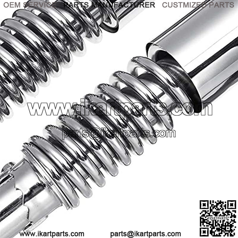 2 X Universal 310mm Motorcycle Air Shock Absorber Rear Suspension for 90cc 110cc 125cc 150cc Dirt Bike Gokart ATV Quad Fit for Harley Motorcycle Rear Shock Motorcycle Shock Absorber - Image 2
