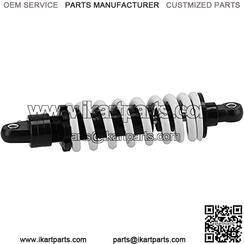 11.4in Shock Absorber Steel Rear Suspension Adjustable Spring Pressure Assembled for Motorcycle ATV Go Karts - Image 2