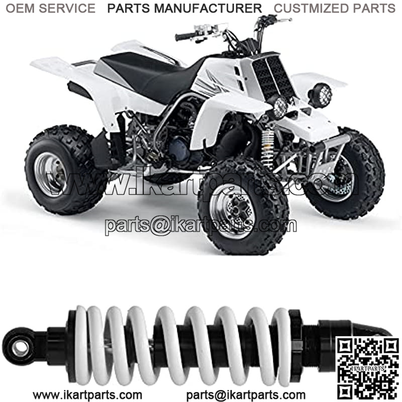 11.4in Shock Absorber Steel Rear Suspension Adjustable Spring Pressure Assembled for Motorcycle ATV Go Karts - Image 4