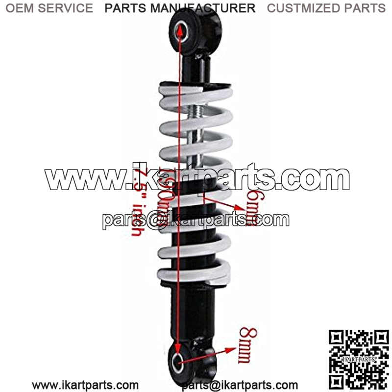 190MM 7.5" Shock Absorber Dirtbike Rear Suspension Spring for Mini Go Kart ATV QUAD - Image 2