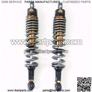 340MM 350MM 360MM 380MM Motorcycle Suspension Shock Absorbers Fit For Yamaha Suzuki Kawasaki Dirt Bikes Gokart ATV Motorcycle Rear Spring Shock Absorber Motorcycle Shock Absorber ( Color : 340mm )