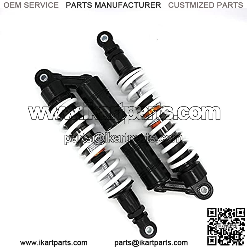 2pcs Motorcycle Rear Air Shock 350mm 13.7Inch Absorbers Universal Fit For Go Kart ATV Quad Dirt Sport Bikes - Image 2