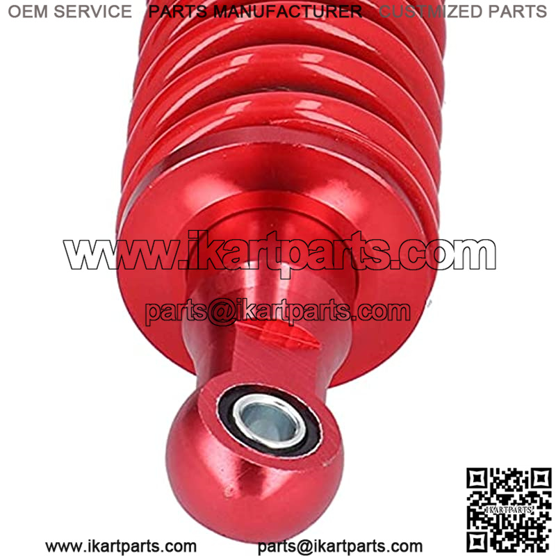 14.2in Rear Suspension Shock Absorber, Steel Alloy Adjustable Spring Pressure Damper Replacement for Motorcycle ATV Go Karts - Image 2