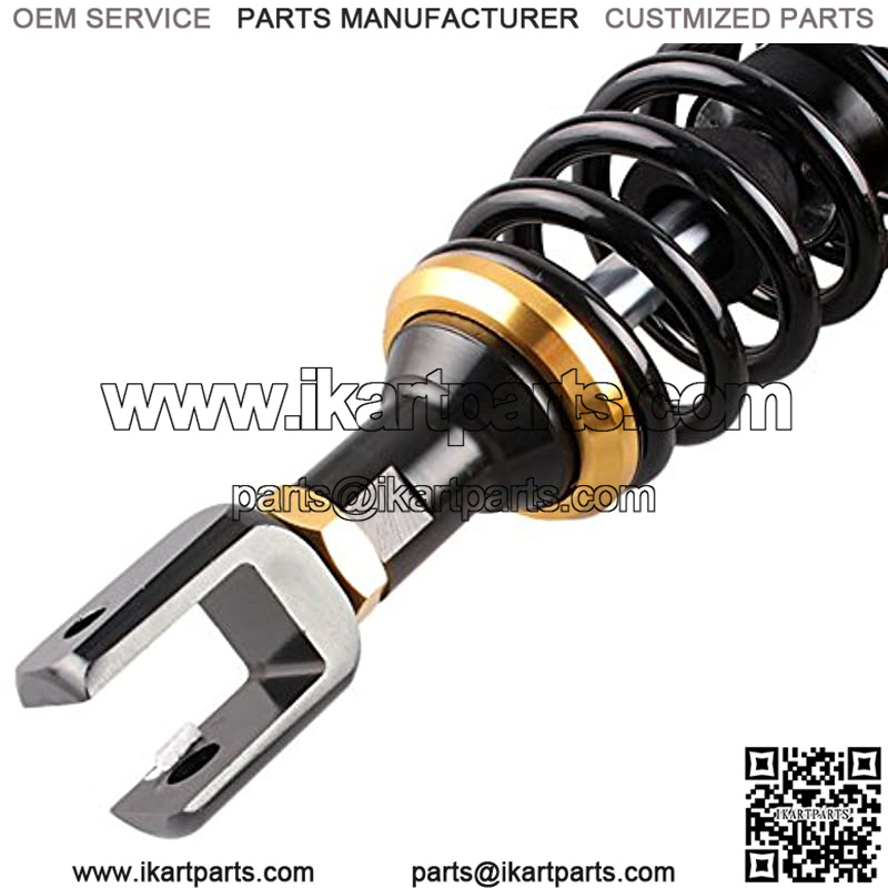 12.5" 320mm Motorcycle Shock Absorbers Clevis End Universal Fit 125cc-200cc Honda Suzuki Yamaha Kawasaki ATV Go Kart Quad Dirt Sport Bikes - Image 3