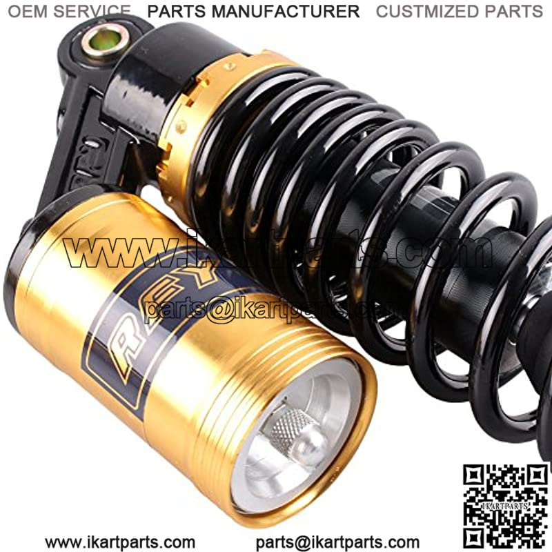 12.5" 320mm Motorcycle Shock Absorbers Clevis End Universal Fit 125cc-200cc Honda Suzuki Yamaha Kawasaki ATV Go Kart Quad Dirt Sport Bikes - Image 4