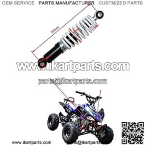 Motorcycle 235mm 9.25" Rear Shock Absorbers Suspension Spring Shocker for Moto Bike Quad ATV Go Kart Buggy 70cc 110cc Motorcycle Rear Shock Motorcycle Shock Absorber