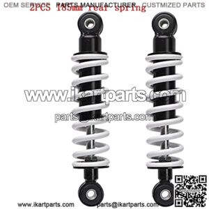 Suspension Shock 1pair 185mm Rear Suspension Shock Spring for 47cc 49CC Super Minimoto ATV Electric Scooter Mini Pocket Bike for Bike ??car