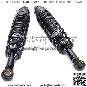 Shock Absorbers Motorcycle Rear Damper 2pcs 340mm Black Fit for Motorcycle Dirt Street Motor Bike ATV Quad Rear Shock Absorber Rear Suspension Bumper D30