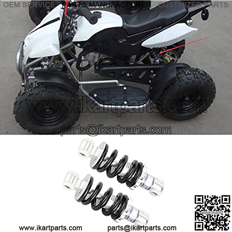 2pcs 125mm 750LBS Motorcycle Shock Struts,Rear Shock Damper Fits for ATV Go-Kart Scooter 49cc - Image 3