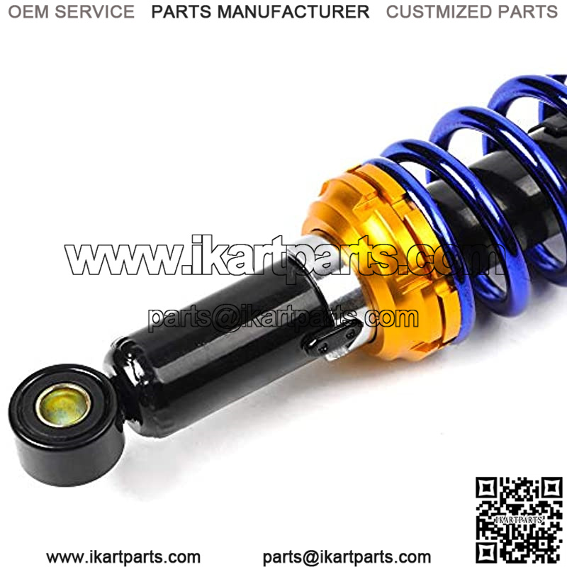 for Motorcycle Replacement Blue Round Ends Universal After Market Fit for Scooter ATV Go Kart Quad Dirt Sport Bikes 12.5 inch 320mm Gas Air Shock Absorbers Suspension - Image 2