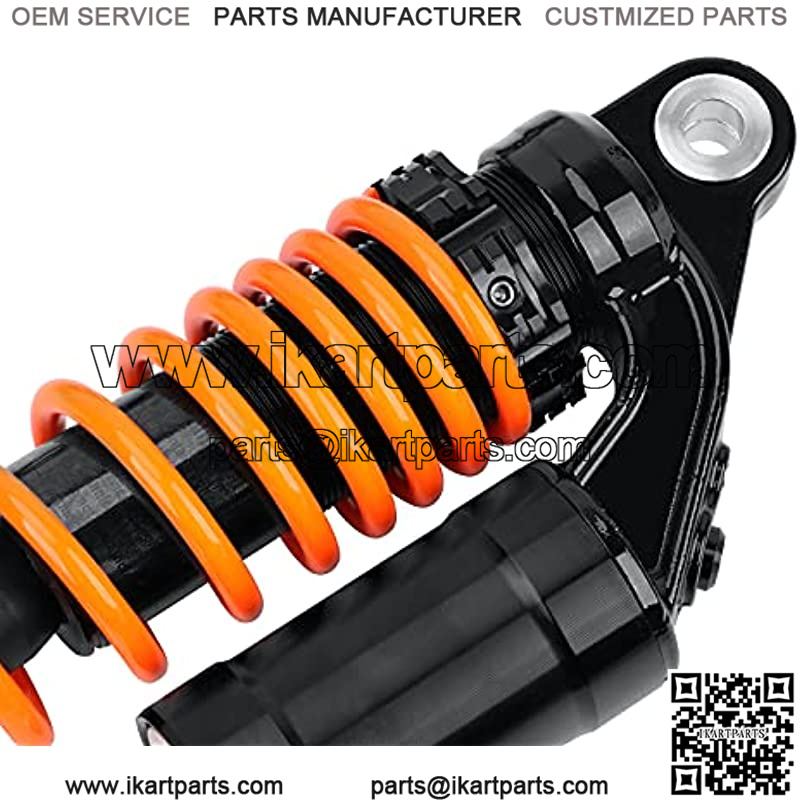 280mm 11 Inch Universal Motorcycle Shock Absorbers Rear Suspension 2PCS Compatible with Honda CB Yamaha Gokart??Orange?? - Image 3