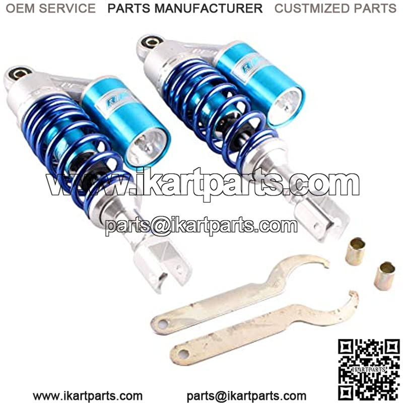 280MM 11Inch Motorcycle Air Shock Absorbers Suspension Universal for Kawasaki Honda Suzuki ATV Scooter Go Kart - Image 4