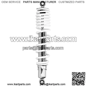 Shock Absorber Rear Suspension-15in Shock Absorber Rear Suspension Damper Adjustable Spring Pressure Universal for Motorcycle ATV