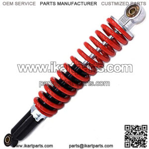 Motorcycle Air Shock Rear Shock 350mm/13.8in Absorber Universal Fit for Dune Buggy Quad Dirt Bike ATV Aluminium Alloy Shock Spring Suspension (Color : Red)
