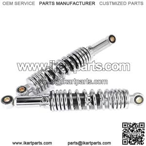 Rear Shock Universals 320mm 12mm Eye Motorcycle Accessories Air Shock Absorber Rear Suspension Fit for Yamaha Motors Scooter ATV Quad D30 Motorcycle Shock Absorber (Color : Dark Grey)