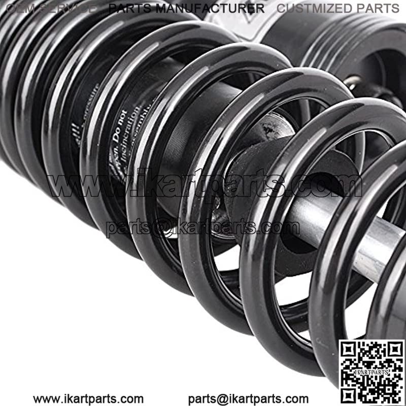12.5 Inch 320mm Pair Motorcycle Shock Absorber Eye to Clevis Rear Suspension Universal For Honda Suzuki Yamaha Kawasaki ATV Go Kart Quad Dirt Sport Bikes Black (A pair),+ - Image 4