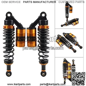 1 Pair Universal 280mm 11" Motorcycle Air Shocks ATV Shock Absorber UTV Shocks Rear Suspension For Honda, For Suzuki, For Yamaha, For Kawasaki