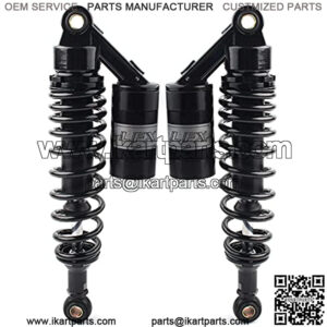 Universal Motorcycle 320mm 12.5" Black Air Shocks ATV UTV Rear Suspension Shocks For ATV UTV Go Kart Quad Dirt Bikes