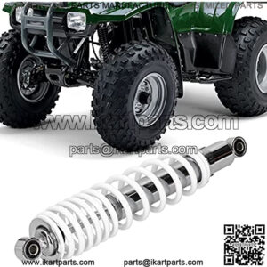 Shock Strut, 15in Adjustable Spring Pressure Overall Shock Absorption Rear Suspension Damper for Motorcycle for ATV for Go Karts