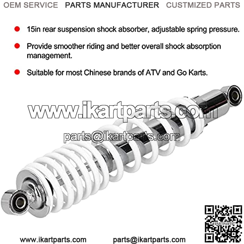 01 Rear Suspension Damper, Superior Steel Alloy Suspension Spring for Motorcycle for ATV for Go Karts - Image 2
