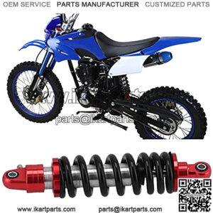 Rear Shock Damper 11.4in 290mm Rear Suspension Spring High Strength Steel Alloy Adjustable Spring Fit for Motorbike ATV Go Karts