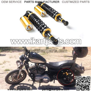 320mm Universal Motorcycle Rear Air Shock Absorbers Compatible with 150CC-750CC Karting Scooter ATV Yamaha Suzuki Honda Kawasaki