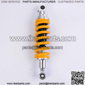 1 Piece Shock Absorber 360mm 14.2 inches Round Ends Motorcycle Replacement Universal for Scooter Atv Quad Dirt Sport Bike Go Kart Suzuki Kawasaki Yamaha Ducati Yellow