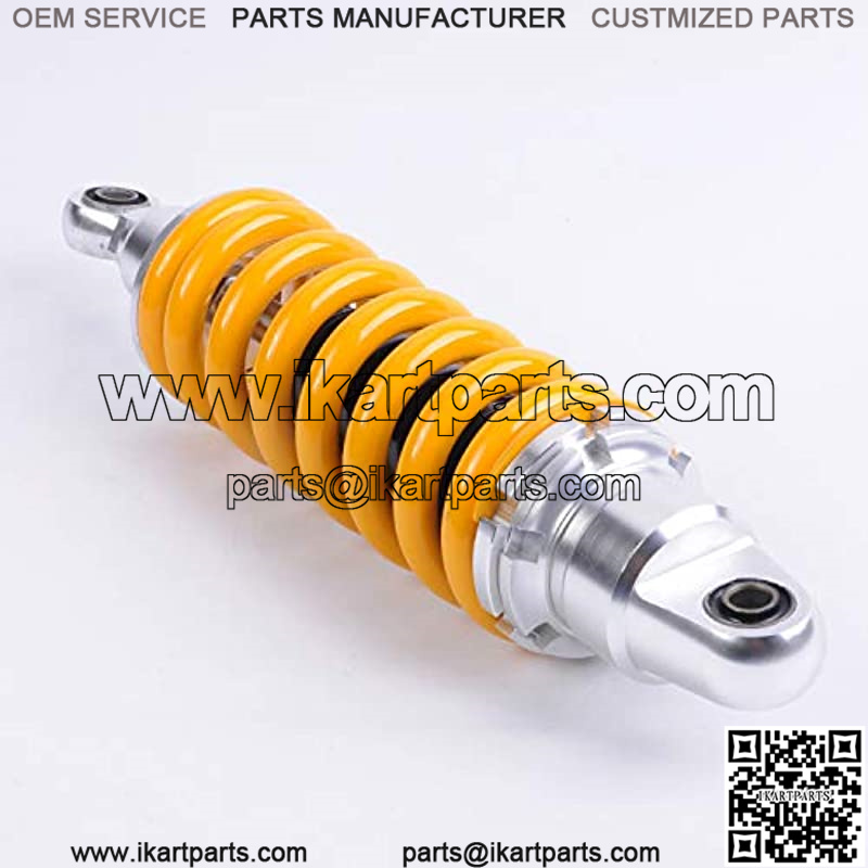 1 Piece Shock Absorber 360mm 14.2 inches Round Ends Motorcycle Replacement Universal for Scooter Atv Quad Dirt Sport Bike Go Kart Suzuki Kawasaki Yamaha Ducati Yellow - Image 3