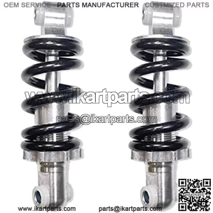 125mm 4.92" Bicycle Shock Absorber Rear Suspension 750LBS Fits for E-Bike ATV Go-Kart Scooter 49cc Mountain Bike??2-pcs??
