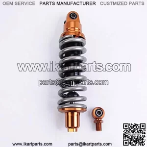 1 Piece Shock Absorber Rear Suspension 330mm 13 inches Round Ends Motorcycle Replacement Universal for Scooter Atv Quad Dirt Sport Bike Go Kart Suzuki Kawasaki Yamaha Grey