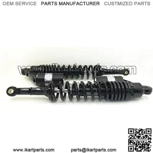 420mm 16.5 inch 8mm Spring Universal Motorcycle Air Shock Absorber Rear Suspension ATV Quad Scooter Dirt Bike For XJR400 SR400 SR500 GSX400 Black