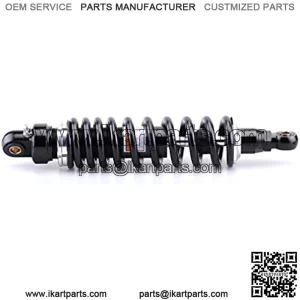 380mm 14.96inch Air Shock Absorbers Rear Suspension Damper Shock Struts Universal Fit For Suzuki Yamaha Kawasaki Honda ATV Quad Dirt Sport Pit Bikes 1Piece