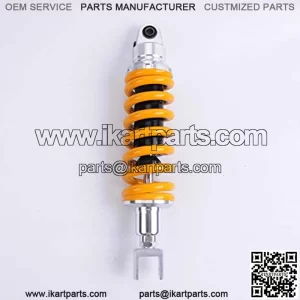 Shock Absorber 340mm 13.4 inches Fork Clevis Motorcycle Replacement Universal for Scooter Atv Quad Dirt Sport Bike Go Kart Suzuki Kawasaki Yamaha Yellow