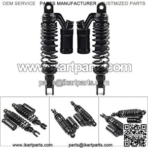 Motorcycle 1 Pair 320mm 12.5" Air Shocks ATV Shock Absorber UTV Shocks with Clevis End For Honda, For , For Yamaha ATV UTV Go Kart Quad Dirt Bikes