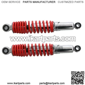 2x 250mm Front Shock Absorber For ATV Quad Buggy Dirt Bike Go Kart 110cc 125cc