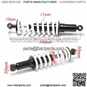2x 360mm 14" Rear Shock Absorber ATV Quad Dirt Pit Bike Go Kart Taotao Coolster