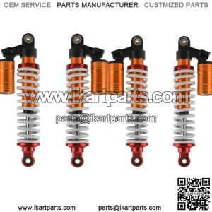 4x 320mm 12.5" Front Shock Absorber for ATV QUAD Go Kart Dirt Pit Bike 800lbs