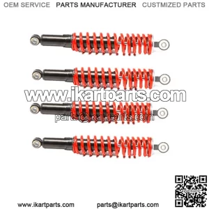 4x 350mm 14" Front Shock Absorber ATV Quad Pit Dirt Bike Go Kart Taotao Coolster