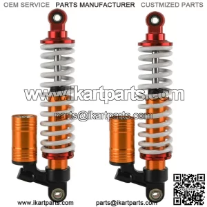 Pair 320mm 12.5" Front Shock Absorber Oil Filled for Go Kart ATV Quad 4 Wheeler