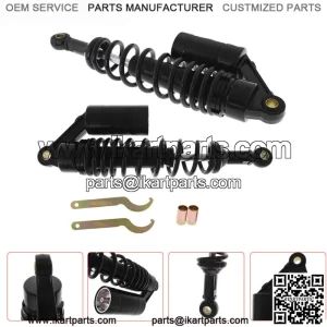 For Motorcycle Honda Yamaha 13.5" 340mm Shocks Absorber Suspension Damper